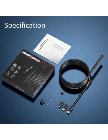 Cámara Endoscópica SIBOST W300-01 con Luz LED 2,99 m