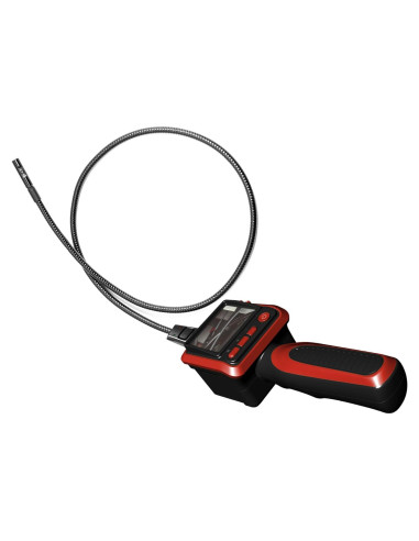 Cámara de Inspección Vividia 9mm Doble Lente LCD 2.4"