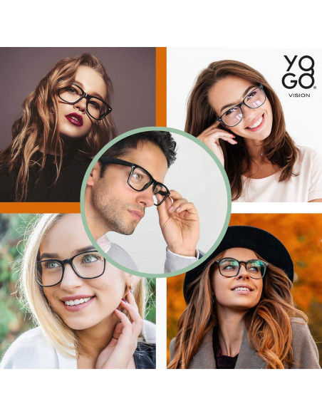 Gafas Yogo Vision Anti Luz Azul para Fatiga Visual