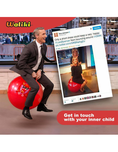 Bola Saltarina WALIKI Caballo para Adultos 13-101 años