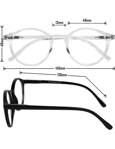 Gafas bloqueadoras luz azul Yogo Vision UV400 unisex 2 piezas