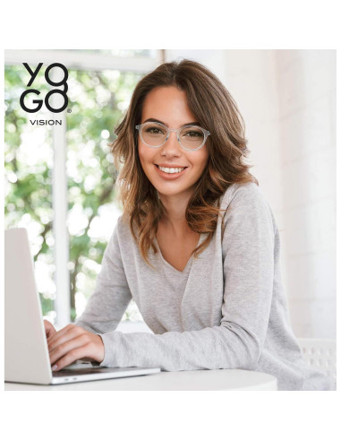 Gafas bloqueadoras luz azul Yogo Vision UV400 unisex 2 piezas