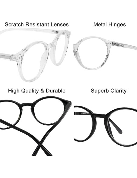 Gafas bloqueadoras luz azul Yogo Vision UV400 unisex 2 piezas