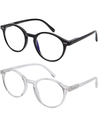 Gafas bloqueadoras luz azul Yogo Vision UV400 unisex 2 piezas