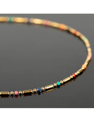 Cadena de Joyería 4 Metros UMAOKANG Acero Inoxidable Baño de Oro