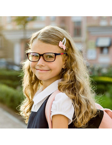 Gafas bloqueadoras luz azul Outray A2228c3 para adolescentes