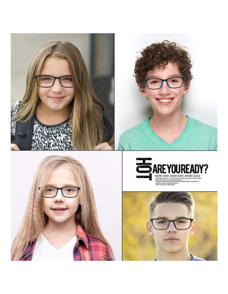 Gafas bloqueadoras luz azul Outray A2228c3 para adolescentes