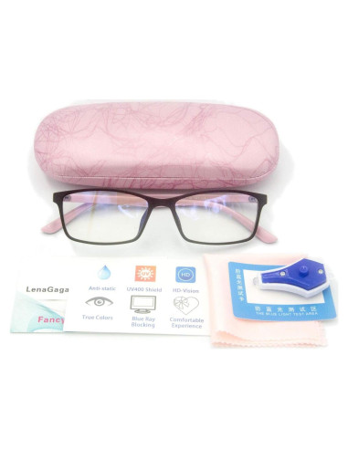 Gafas Anti Luz Azul Lena Gaga Modelo BD14037 Rosa