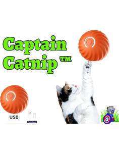 Pelota Saltarina Automática Captain Catnip para Perros 52mm 2