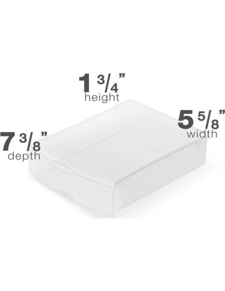 Unidad de Almacenamiento de 3 Cajones Tribello - Plástico Blanco