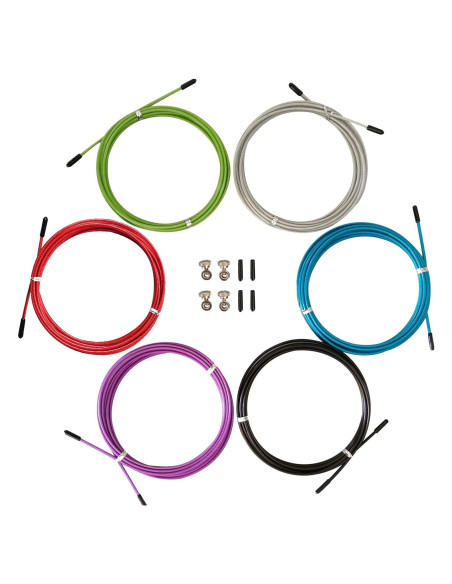 Cable de Reemplazo para Cuerda de Salto Qboyi 6 Piezas 3.05m