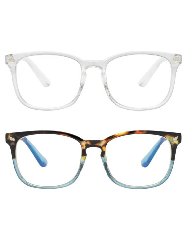 Gafas bloqueadoras de luz azul Yogo Vision - Paquete de 2