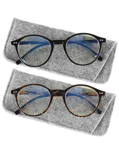 Gafas bloqueadoras de luz azul Yogo Vision UV400 - Paquete de 2