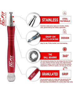Cuerda de Salto 66FIT con Peso y Auto-bloqueo, 323.85 cm 2