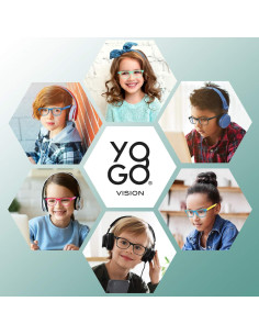 Gafas de Luz Azul Yogo Vision para Niños 3-9 Años Protección UV 2