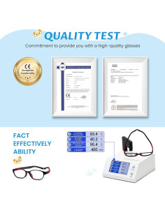 Gafas de Bloqueo de Luz Azul Cyxus para Niños 6-15 Años 2