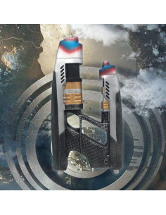 Réplicas de Resina Blaster Star Lord 1:1 Cosplay 2pcs 2