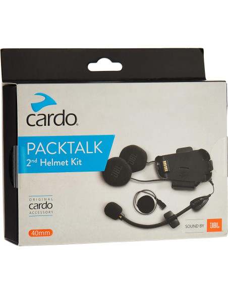 Kit Bluetooth Cardo Packtalk 2ND con JBL para casco