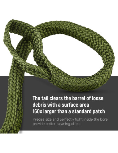 Limpiador de Caños EZshoot para .38 .357 .380 y 9mm - Reutilizable