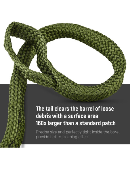 Limpiador de Caños EZshoot para .38 .357 .380 y 9mm - Reutilizable