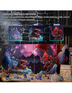 Pantalla Deluxe DM CZYY 4 Paneles con Bolsillos A4 2