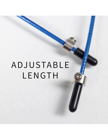 Cuerda de Salto de Competencia REP Fitness - Ajustable y Ergonómica