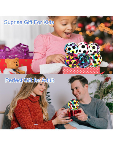 Paquete de 6 pelotas rebotadoras PAKSPAK para niños - Grafiti