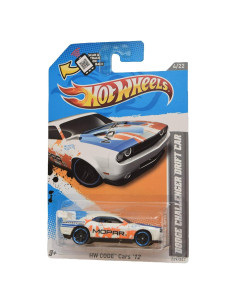 Hot Wheels Dodge Challenger 2012 Coche de Deriva 1:64