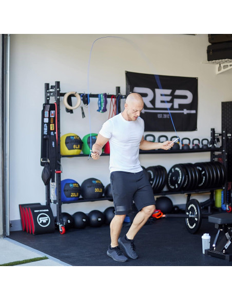 Cuerda de Salto de Competencia REP Fitness - Ajustable y Ergonómica Cuerda de Salto de Competencia REP Fitness - Ajustable y Ergonómica
