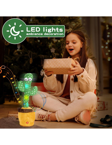 Juguete Cactus Bailarín Hablante JAKCJFII 120 Canciones