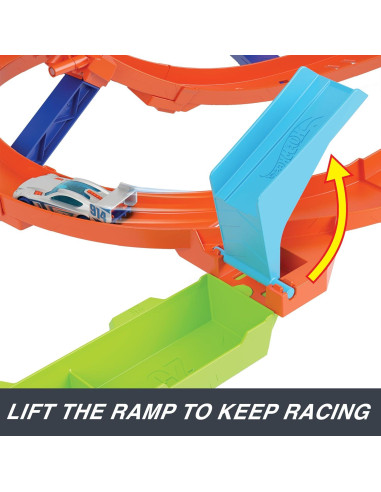 Juego de Pista Hot Wheels Desafío Ciclo de Acción 1:64