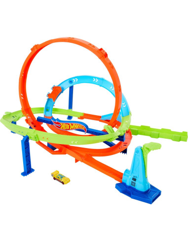 Juego de Pista Hot Wheels Desafío Ciclo de Acción 1:64