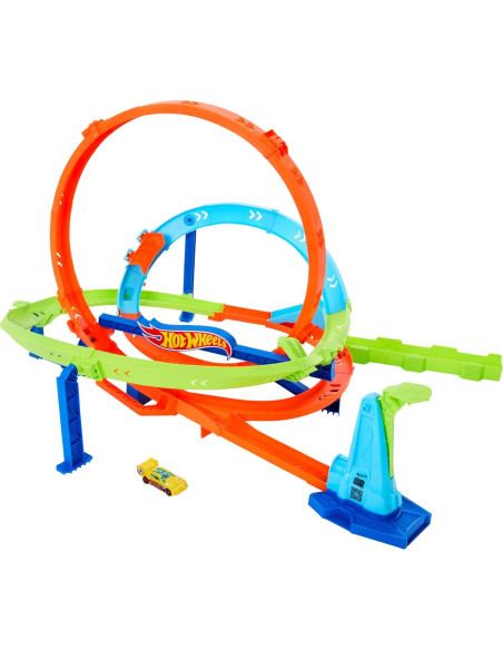 Juego de Pista Hot Wheels Desafío Ciclo de Acción 1:64