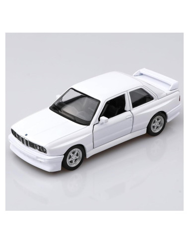 Coche de metal a escala 1/36 BMW M3 1987 retroceso