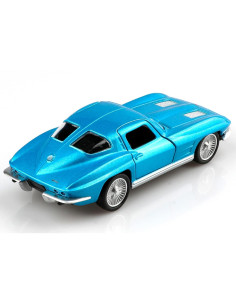 Coche de Metal TOKAXI Chevrolet Corvette 1963 a Escala 1/36 2
