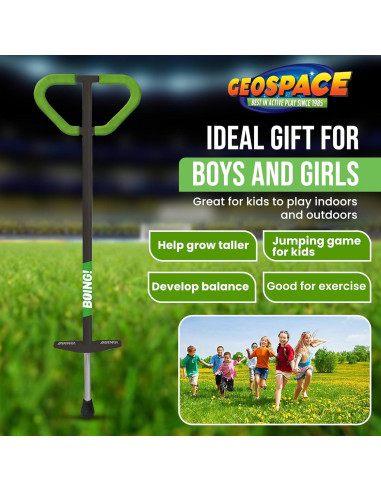 Pogo Stick Geospace Jumparoo Boing! PRO para Niños 27-45kg