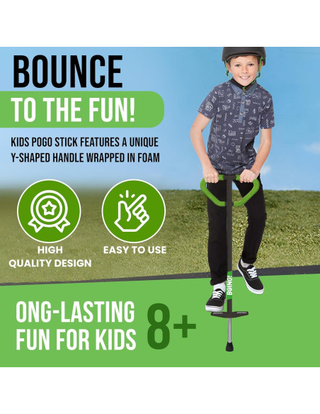 Pogo Stick Geospace Jumparoo Boing! PRO para Niños 27-45kg