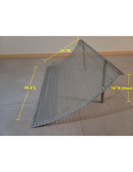 Rampa RC Ajustable Cliab 100 cm Metal para Coches