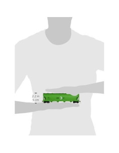 Vagón de Descarga ACF Bachmann 56' Escala HO con Ruedas de Metal 2