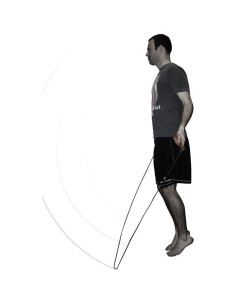 Cuerda de Velocidad Ajustable Meister MMA 2.74m Cuero Premium 2