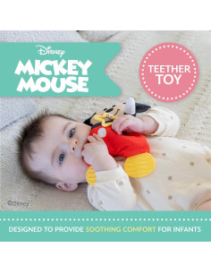 Mordedor de Peluche Mickey Mouse Disney 26.67 cm Bebés 2