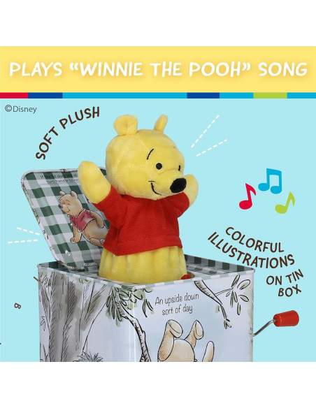 Jack-in-the-Box Winnie Pooh Kids Preferred Juguete Musical