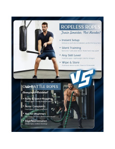 Cuerdas de Batalla Sin Cuerda FAITIO GGB0353AFBAUS 2.11kg 2