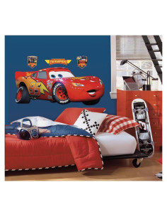 Calcomanía de Pared Rayo McQueen RoomMates 40.6x97.8 cm