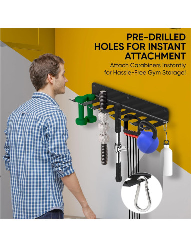 Estante de Almacenamiento para Gimnasio Xdunk con Cuerda