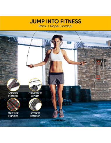 Estante de Almacenamiento para Gimnasio Xdunk con Cuerda