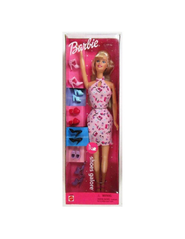 Muñeca Barbie Zapatos Galore Mattel 29.2 cm 2001