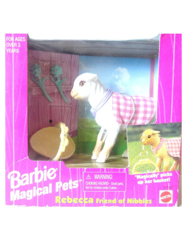 Barbie Mascotas Mágicas Rebecca con Nibbles 0,01 kg