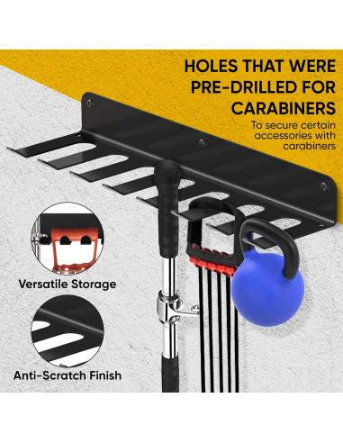 Estante de Almacenamiento para Gimnasio Xdunk con Cuerda