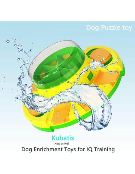 Juguete Rompecabezas para Perros Kubatis Nivel 3 Verde